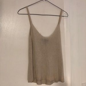 Knit tank top